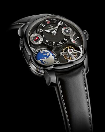 Greubel Forsey GMT Black Titanium replica watch